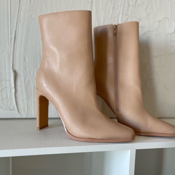 Nude Ankle Boots never worn - Picture 4 of 5